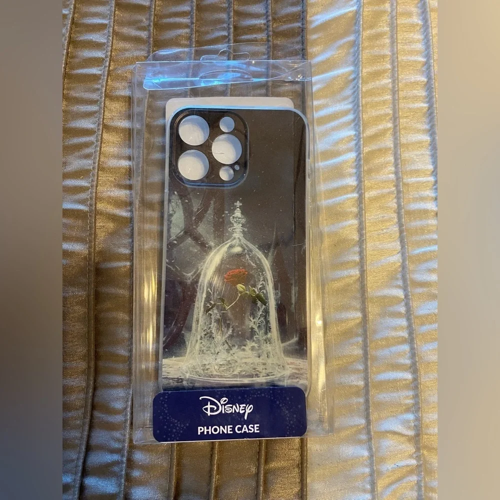 NEW-ERT GROUP Mobile Phone case for iPhone 15 PRO MAX -Beauty and the Beast Navy